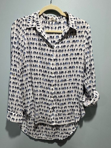 Camicia bianca rilassata con