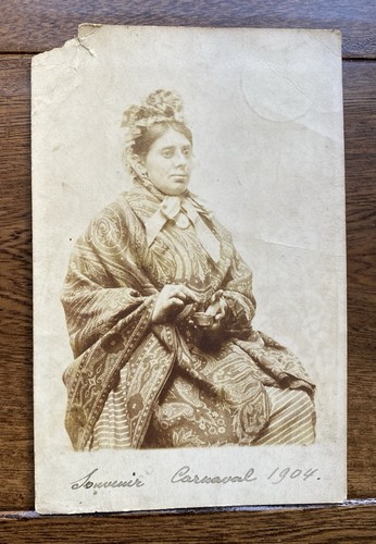 Belgio carnevale 1904 signora - 1904,