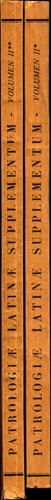 Patrologiae cursus completus - patrologiae,