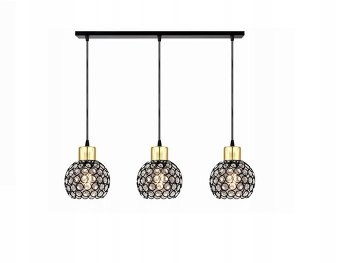 Lampadario plafoniera led oro