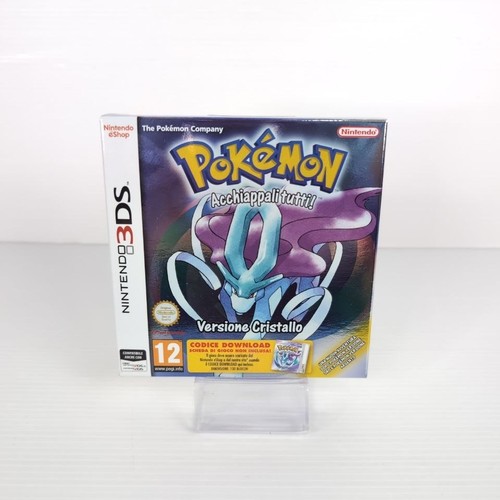 Pokemon cristallo nintendo 3ds - pokemon,