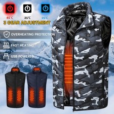 Gilet Riscaldato USB Uomo