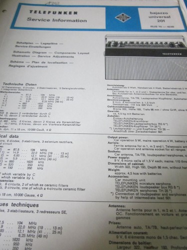 Telefunken bajazzo universal - telefunken,