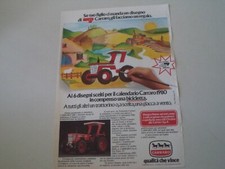 advertising Pubblicità 1979 TRATTORI CARRARO