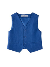 iDo gilet bambino misto lino