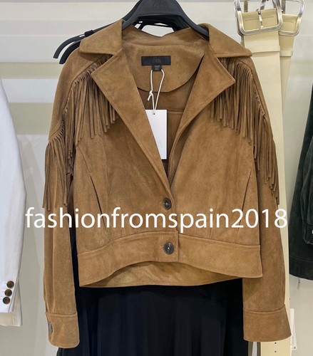Zara nuova giacca donna frange - zara,