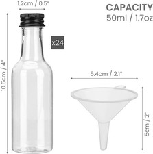 Mini bottiglie riutilizzabili