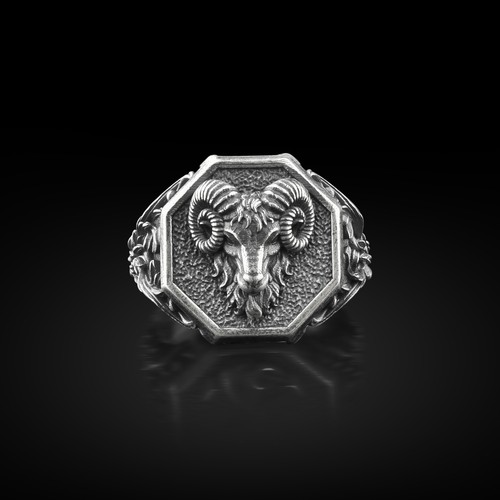 Anello uomo argento - anello,