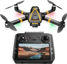 H11 GPS Drone Con Telecamera 4K Professionale (Radiocomando Con Schermo) FPV RC 