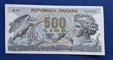 500 LIRE ARETUSA  DECR