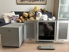 Stereo Cd,DVD Player Con Subwoofer E Casse Staccabili