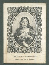 Santino holy card - card,