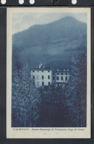 Cartolina alberata azzano - cartolina,