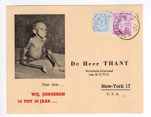 Belgio 1965 carta - 1965,