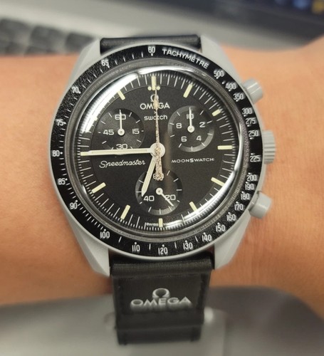 Swatch omega moonswatch - x,