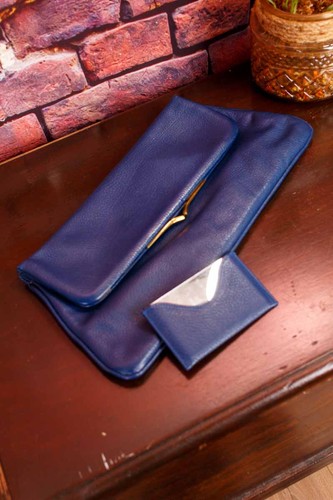 Borsa pelle vintage anni - borsa,