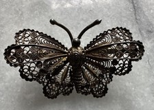 Spilla Farfalla Filigrana in