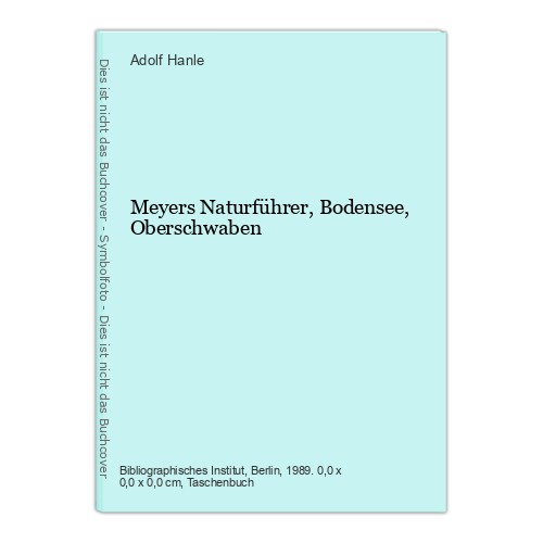 Meyers naturführer bodensee - naturführer,,