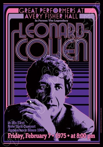 Leonard cohen new york - leonard, usa