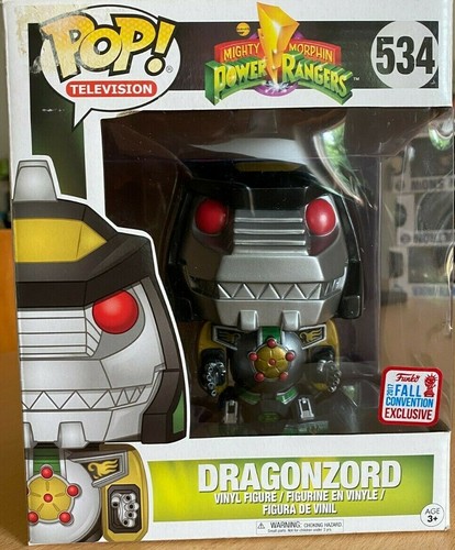 Funko 534 dragonzord - funko, silver