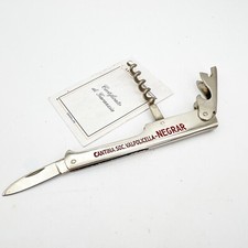 Cavatappi apribottiglie coltellino vintage da collezione Valpolicella Negrar  