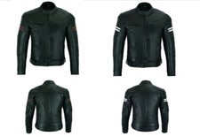 Giacca Moto in Pelle Morbido