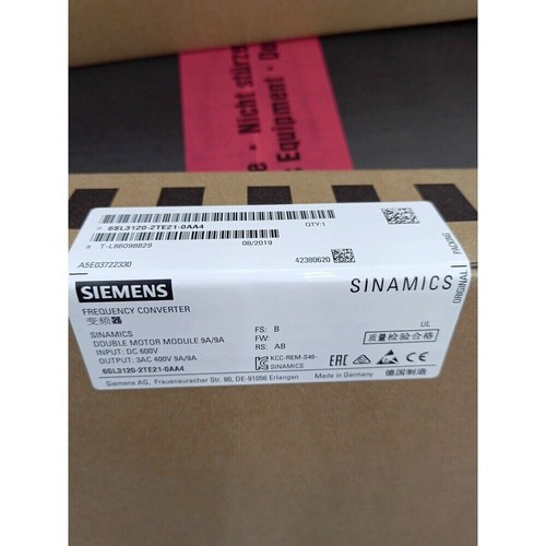 New siemens 6sl3 - siemens,