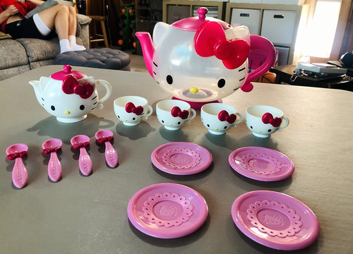 Set tè hello kitty - tè, teiera