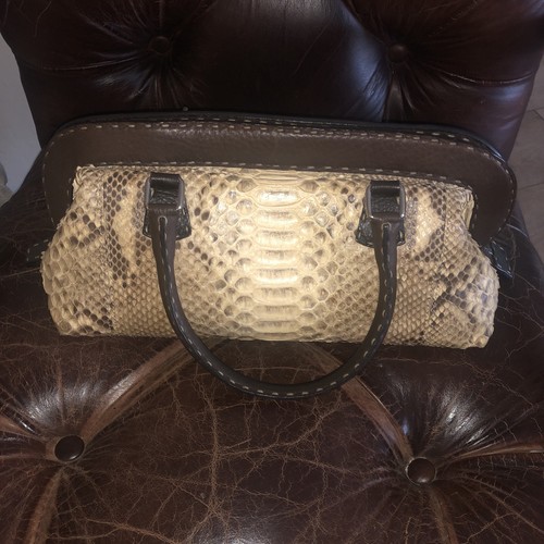 Borsa tracolla fendi python - fendi,