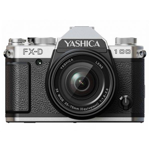 Yashica 100 fotocamera - yashica, fx-d