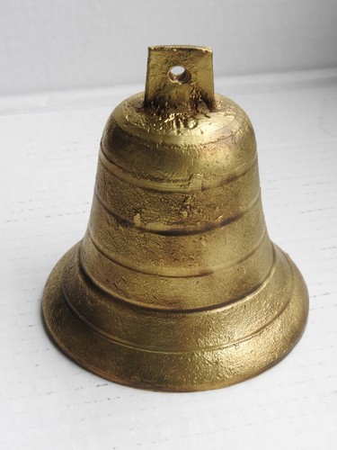 Antique bronze bell - antique,