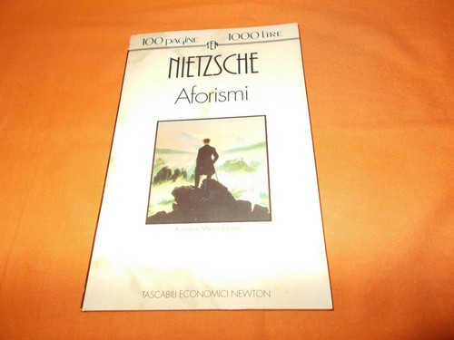 Nietzsche aforismi tascabili - nietzsche,