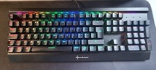Sharkoon Skiller Mech SGK3 Tastiera da Gioco Meccanica - Nero Switch Kailh Blue
