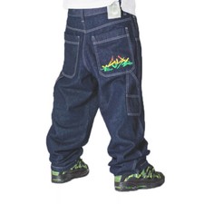 Jeans The blueskin New Logo rasta baggy hip hop bsj93