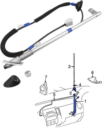 Kit gruppo antenna manuale - , con