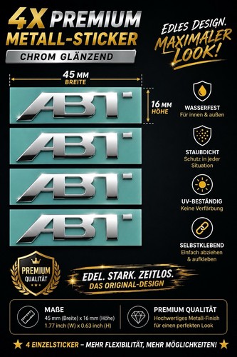 Adesivi abt emblema logo - emblema,