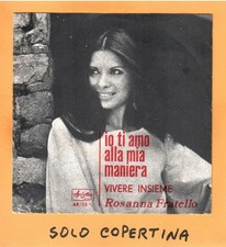 SOLO COPERTINA - 7" - ROSANNA