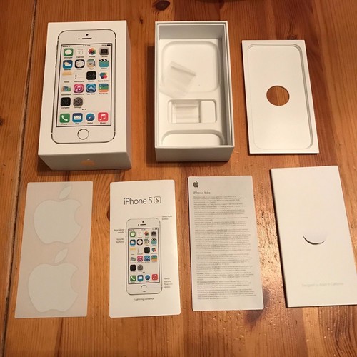 Apple iphone silver - 5s,