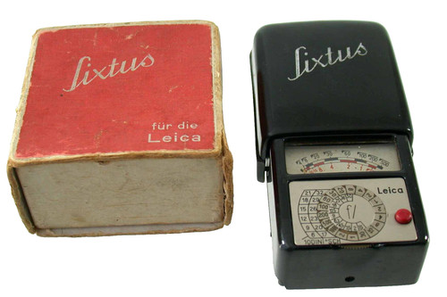 Leica gossen sixtus historice - leica,
