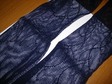 QUARTZ COLLANT - 2 PEZZI -  TG. 3 - RETINA DI PIZZO ELASTICIZZATO - CUCITURA