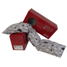 Fascia riscaldabile con semi di lino per dolori cervicali 58x12cm - Pecorelle