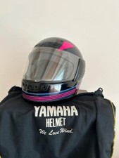Casco integrale moto Yamaha vintage