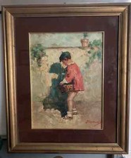 quadro olio-  RITRATTO