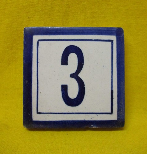 Antica piastrella numero - piastrella,