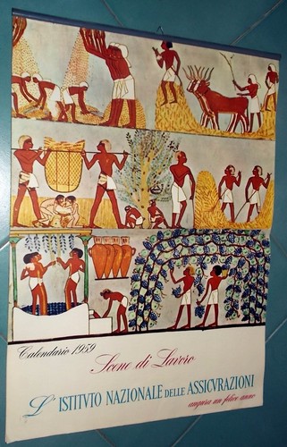 Calendario ina originale 1959 - originale,