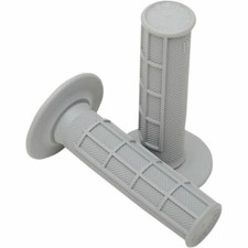 RENTHAL MANOPOLE GRIPS GOMMA DIAMOND MX G086 GRIGIO MOTO ENDURO CROSS