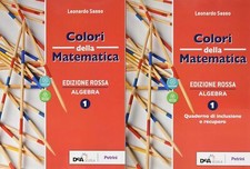 colori della matematica rossa 1 algebra+quad sasso 884942311X