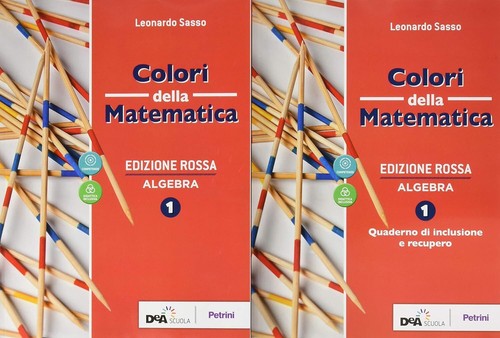 Colori della matematica rossa - colori,