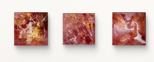Trittico astratto arte - trittico,