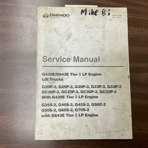 Daewoo doosan g430e g643e - g430e,